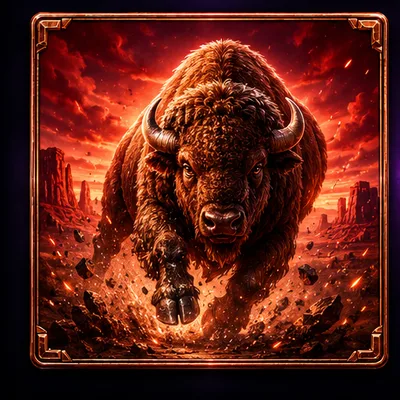 Buffalo Trail slot game artwork
